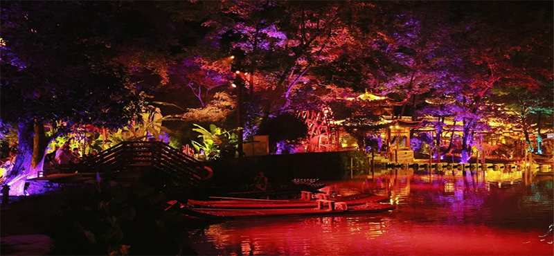 行浸式山水夜游演藝秀